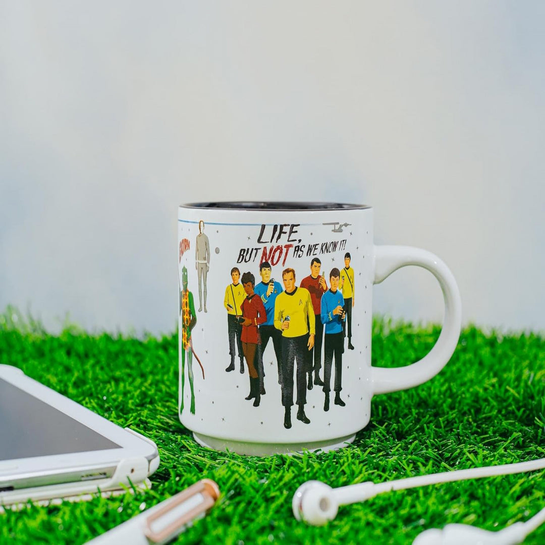 Star Trek Aliens Villains and Crew 20oz Ceramic Camper Mug Image 4