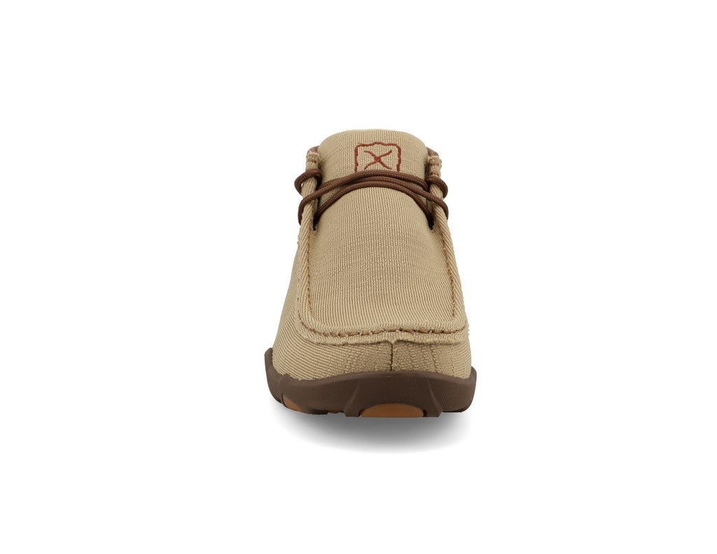 Twisted X Casual Shoes Mens Chukka UltraLite Khaki Brown MDMU001 Image 2