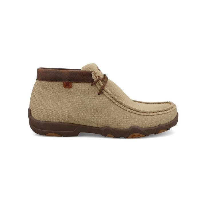 Twisted X Casual Shoes Mens Chukka UltraLite Khaki Brown MDMU001 Image 3