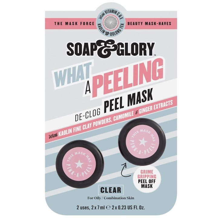 Soap and Glory What A Peeling Purifying Peel Off Face Mask Image 1