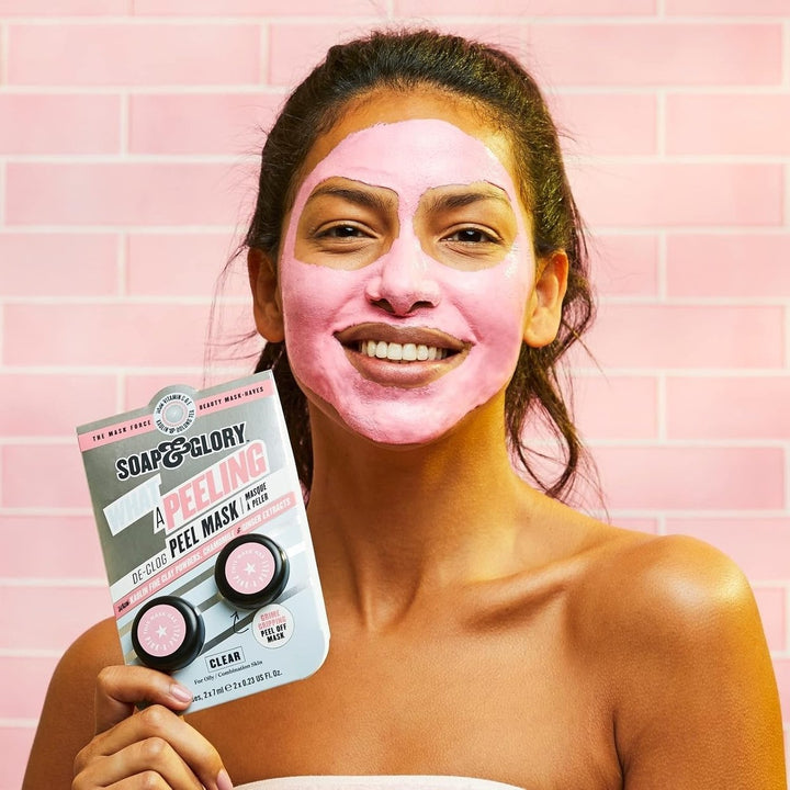 Soap and Glory What A Peeling Purifying Peel Off Face Mask Image 4