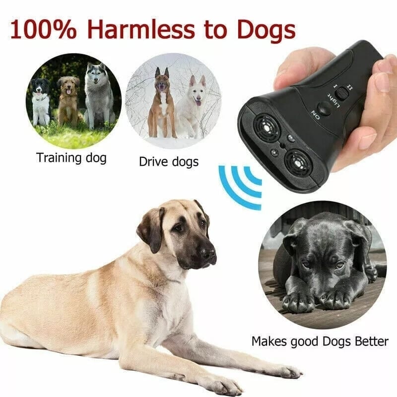 Ultrasonic Pet Dog Anti Bark Training Chaser Control Device Image 4