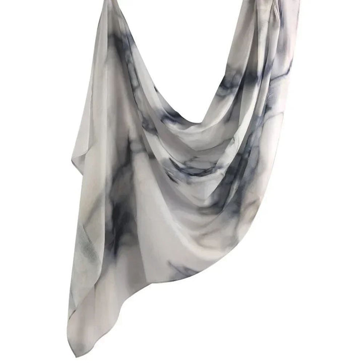 Soft Cotton Viscose Woven Floral Shawl Scarf for Women Image 7