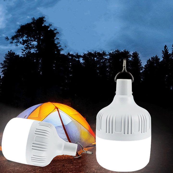 Usb Rechargeable Led Bulb Portable Camping Light Bulb Emergency Lighting Flashlight Lights Outdoor Picnics Hanging Tent Image 3