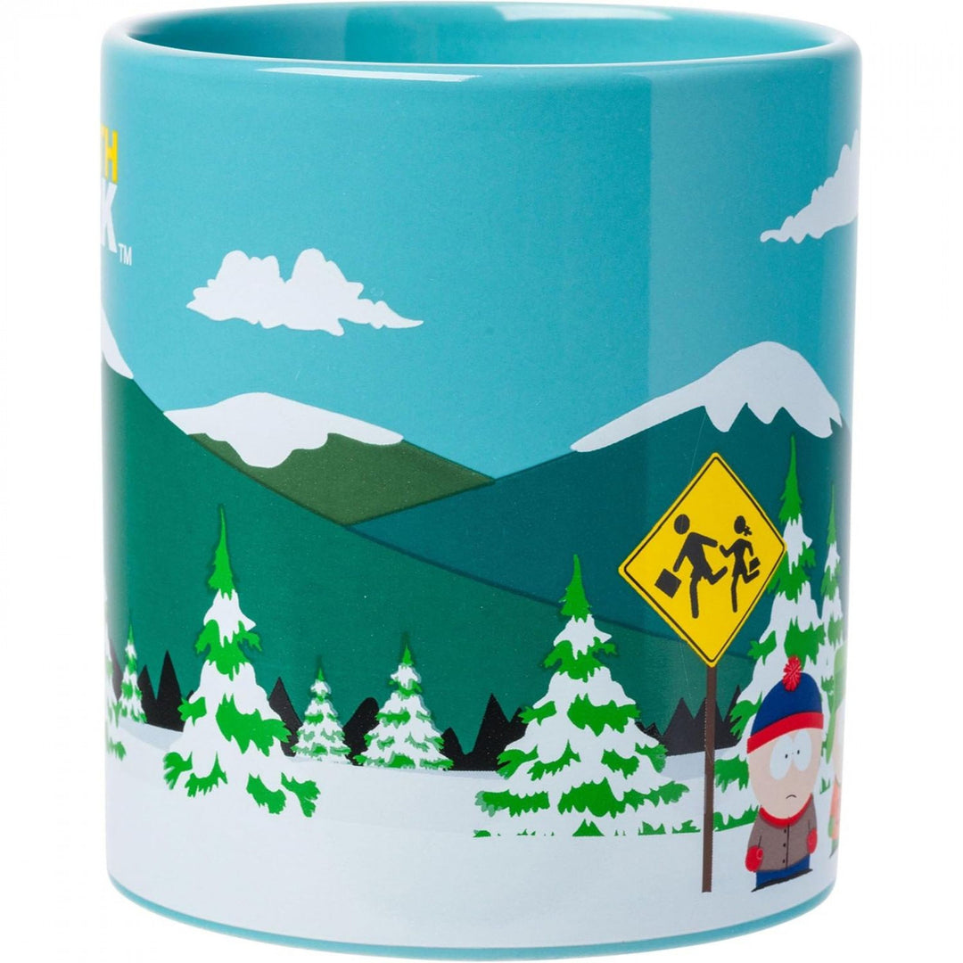 South Park Bus Stop 20oz Ceramic Camper Mug Image 3