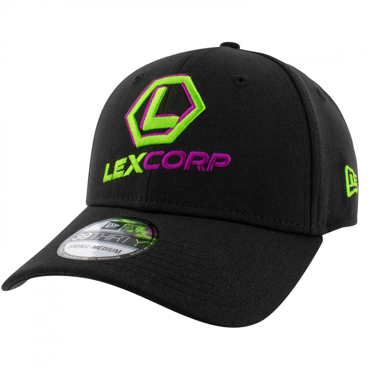 Lex Luther LexCorp Logo Era 39Thirty Fitted Hat Image 1