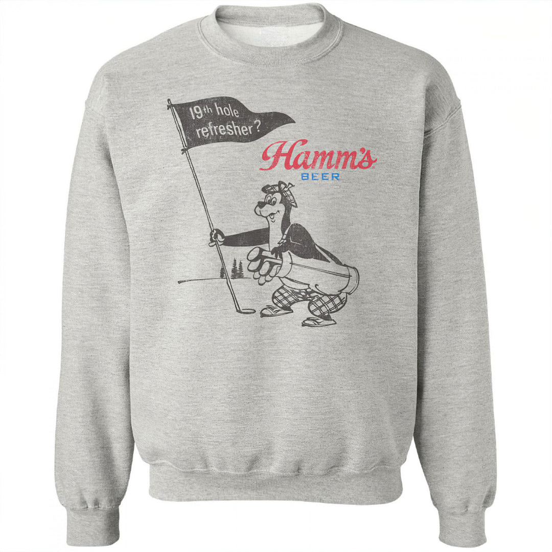 Hamms Beer 19th Hole Golf Crewneck Sweatshirt Image 1