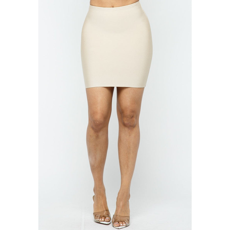 BANDAGE MINI SKIRT Image 1