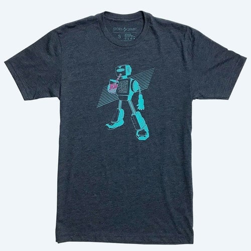 Boba Bot T-shirt Image 4