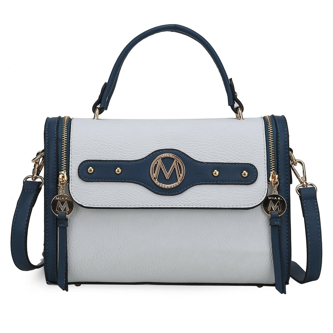 MKFCollection Sabrina ll Shoulder Bag - Vegan Leather Designer Handbag Image 2