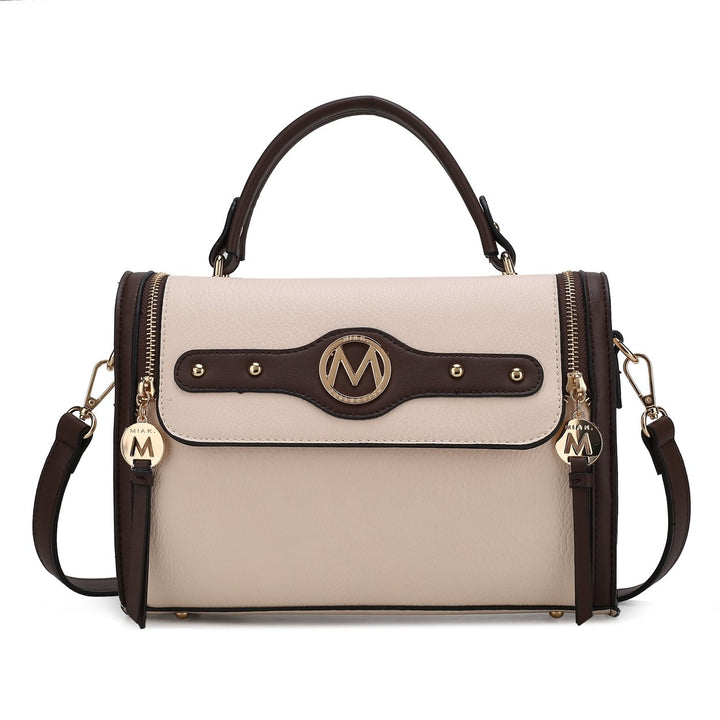 MKFCollection Sabrina ll Shoulder Bag - Vegan Leather Designer Handbag Image 3