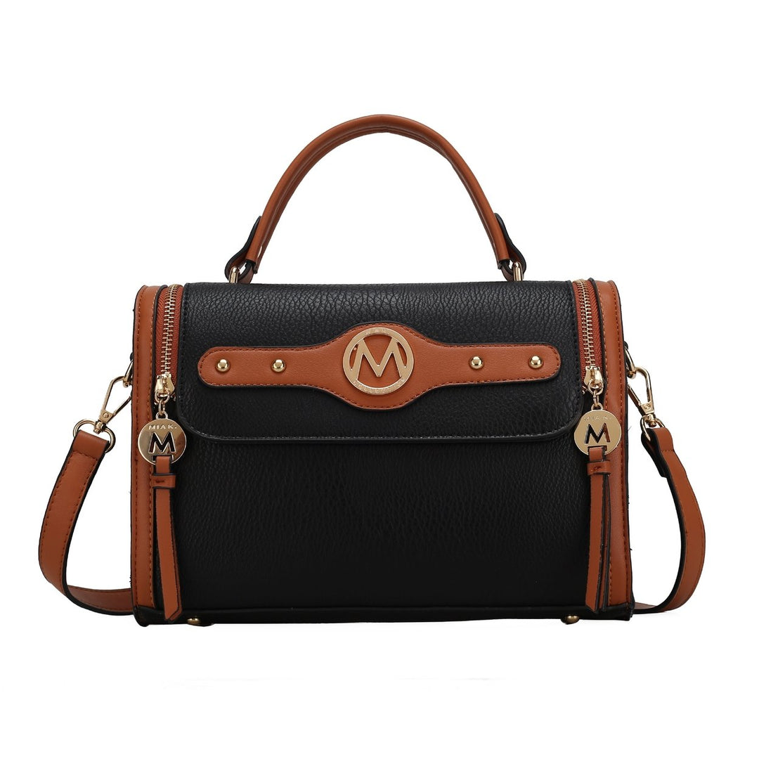 MKFCollection Sabrina ll Shoulder Bag - Vegan Leather Designer Handbag Image 4