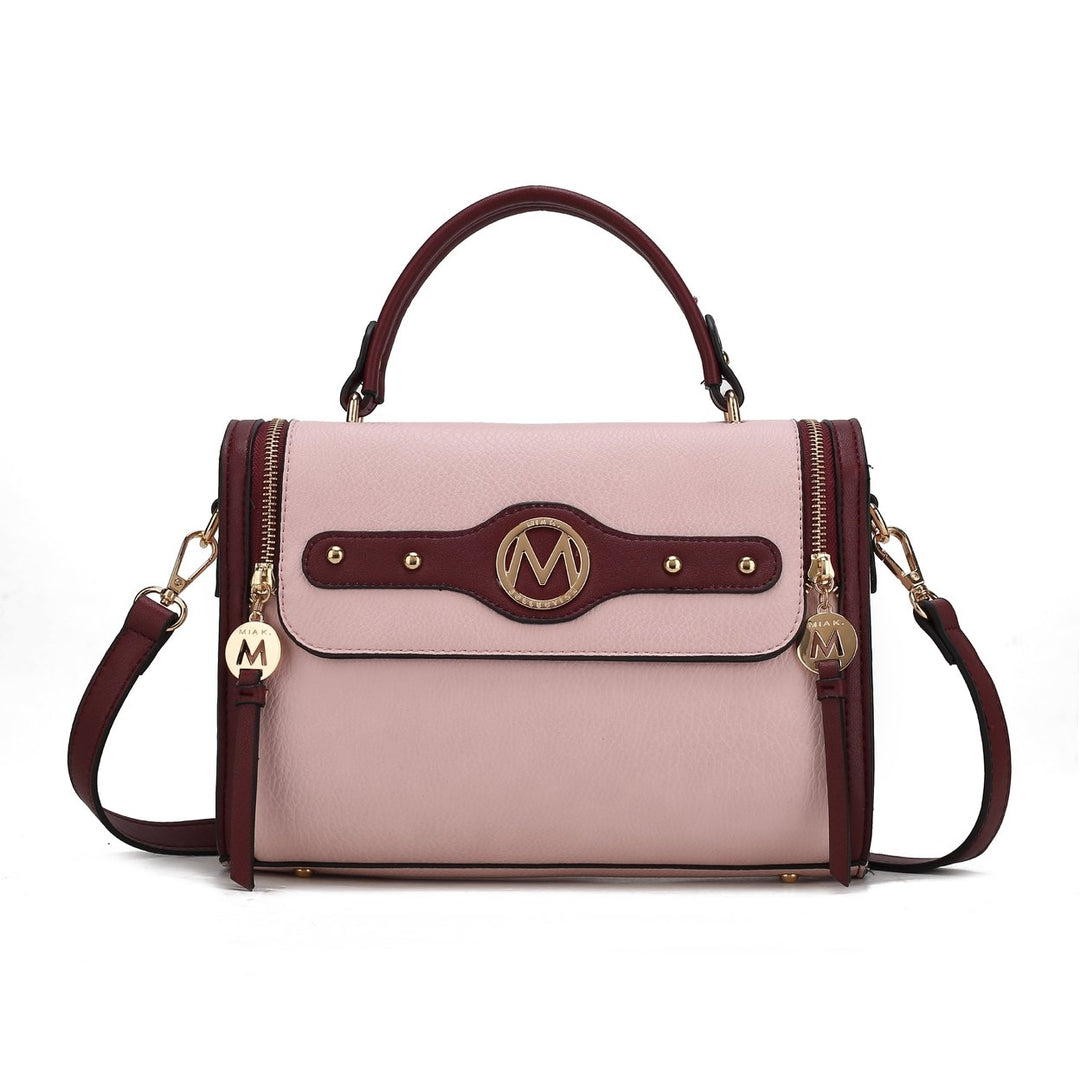 MKFCollection Sabrina ll Shoulder Bag - Vegan Leather Designer Handbag Image 4