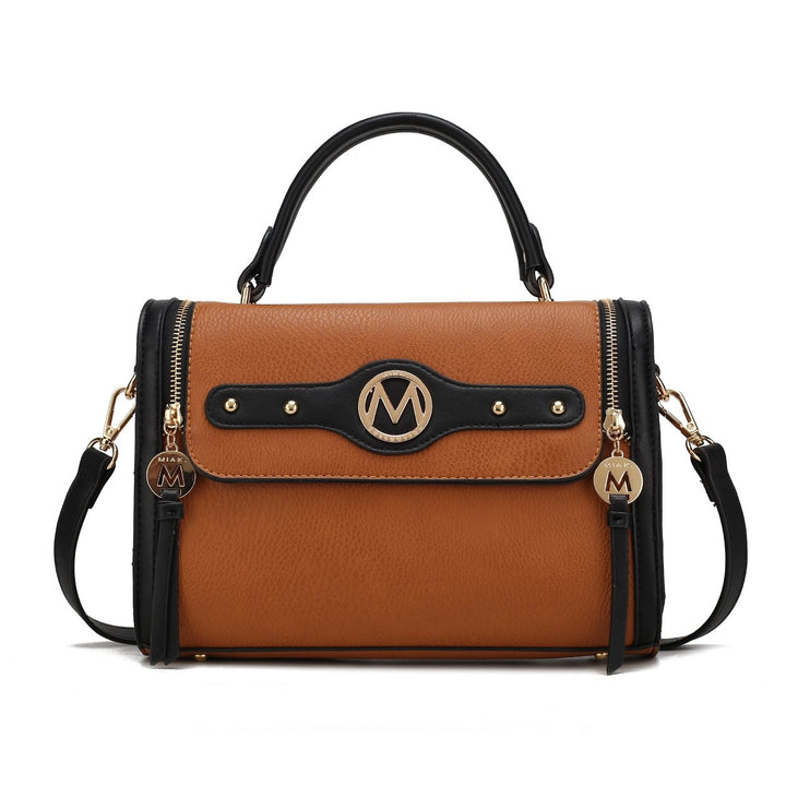 MKFCollection Sabrina ll Shoulder Bag - Vegan Leather Designer Handbag Image 6