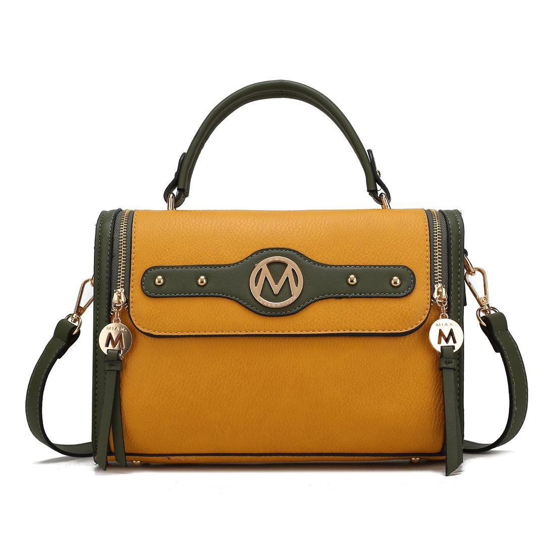 MKFCollection Sabrina ll Shoulder Bag - Vegan Leather Designer Handbag Image 8