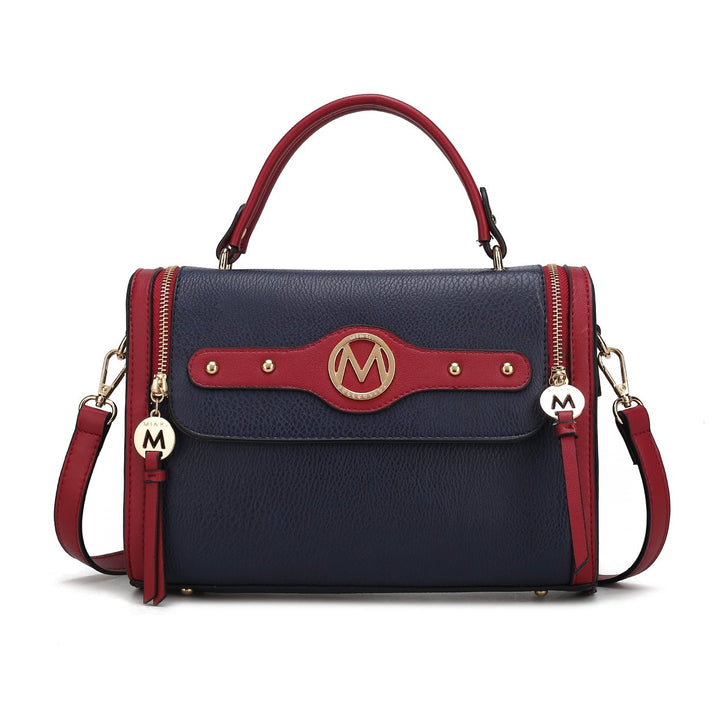 MKFCollection Sabrina ll Shoulder Bag - Vegan Leather Designer Handbag Image 9