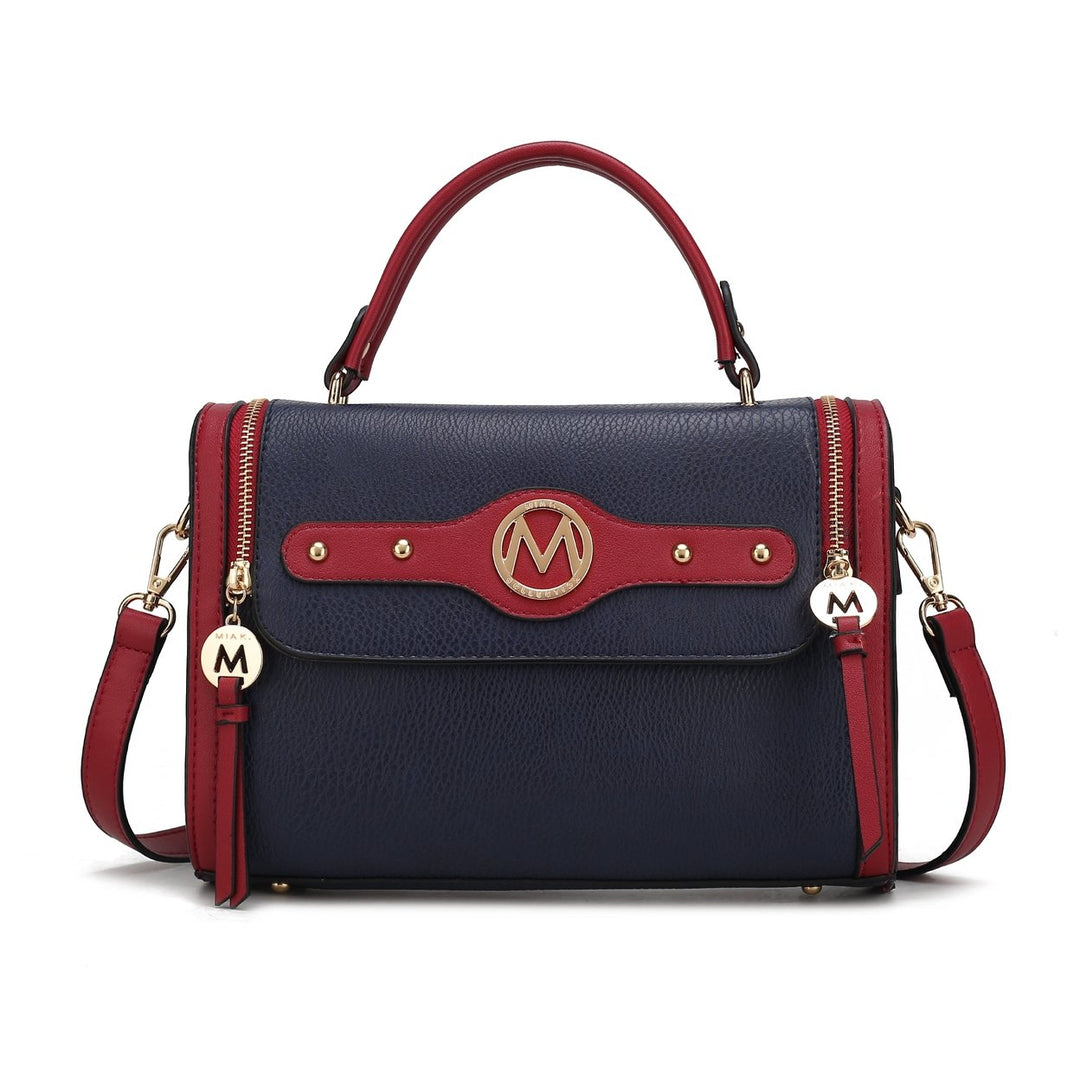 MKFCollection Sabrina ll Shoulder Bag - Vegan Leather Designer Handbag Image 1