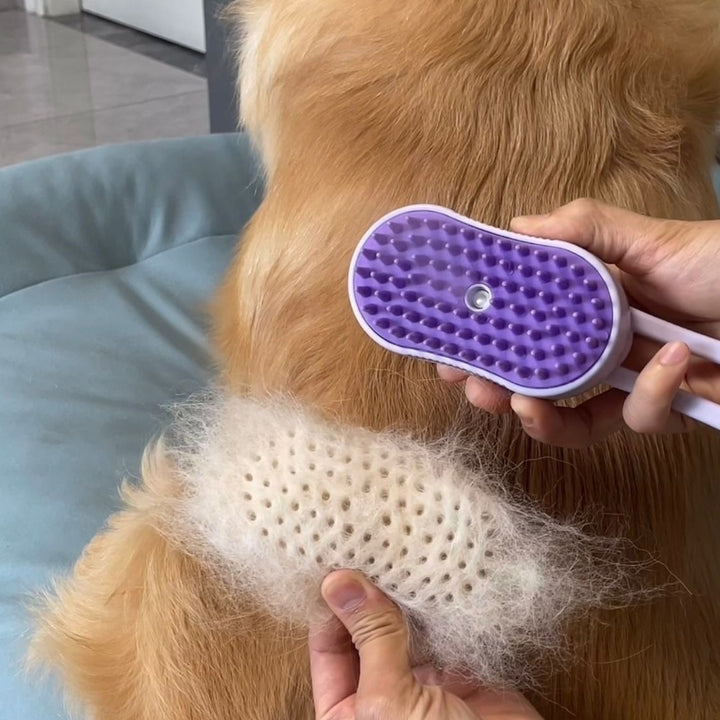 Electric Pet Spray Comb - One-Key Spray Hair Removal for Cats and Dogs Image 9