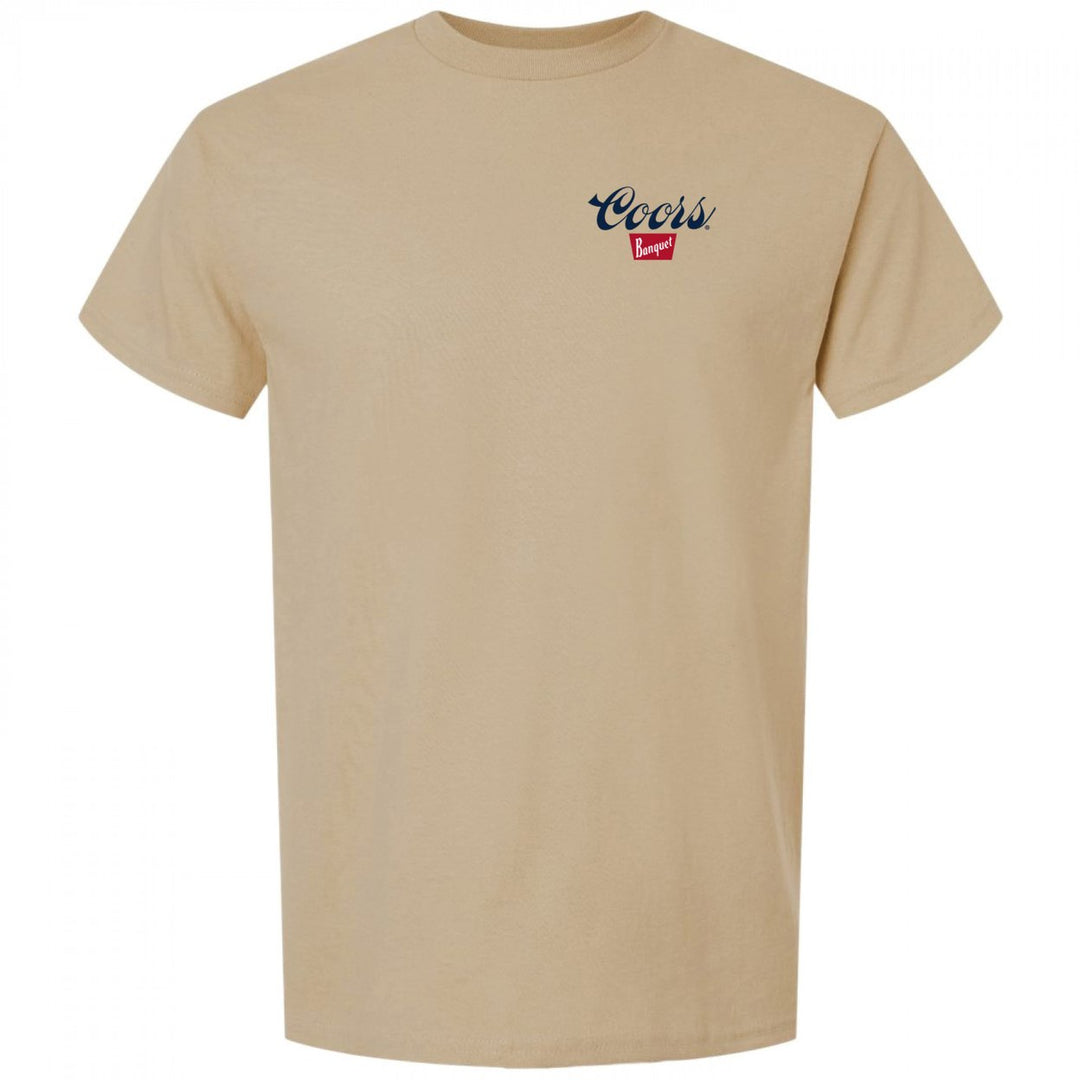 Coors Banquet Legacy Collection Front and Back Print T-Shirt Image 2