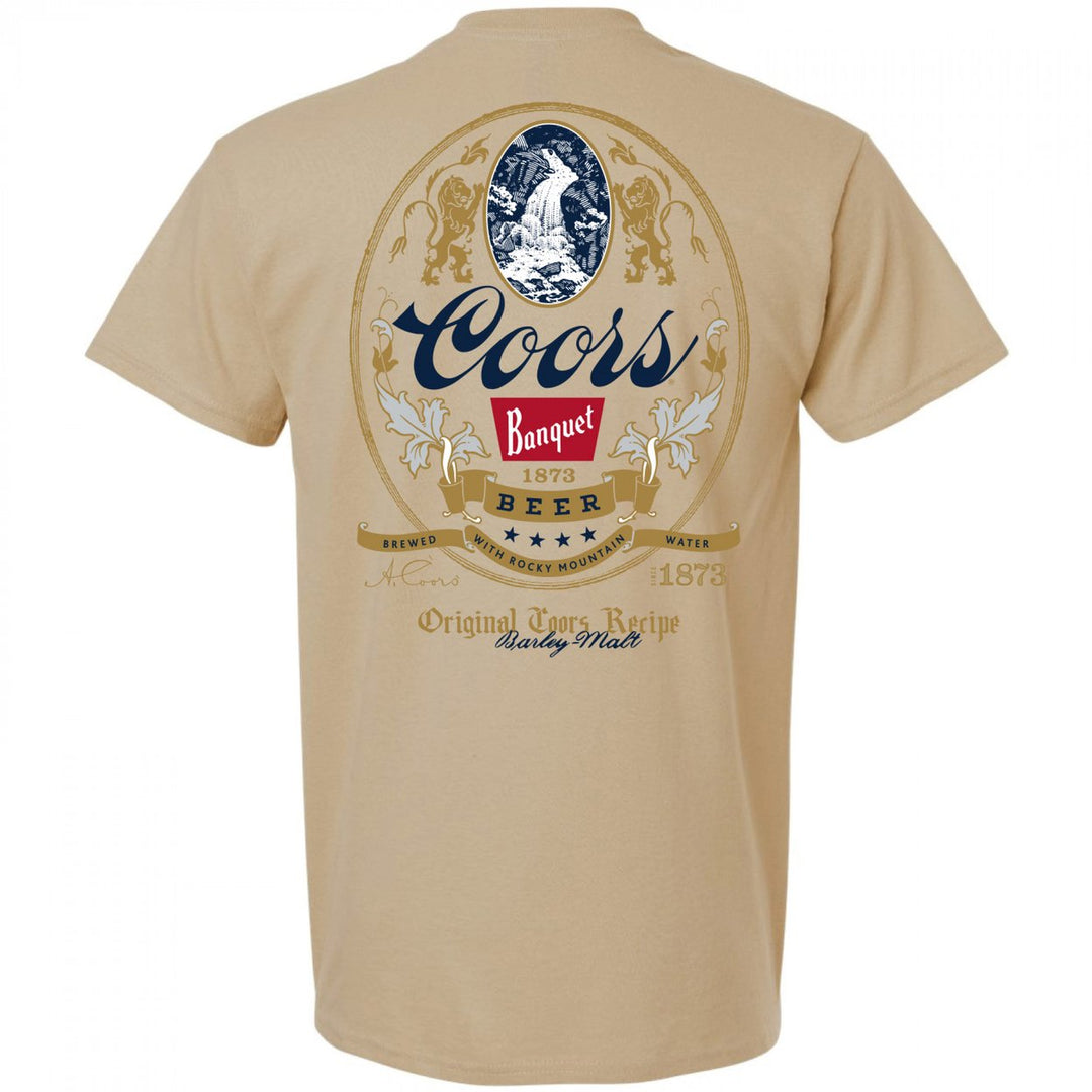 Coors Banquet Legacy Collection Front and Back Print T-Shirt Image 3