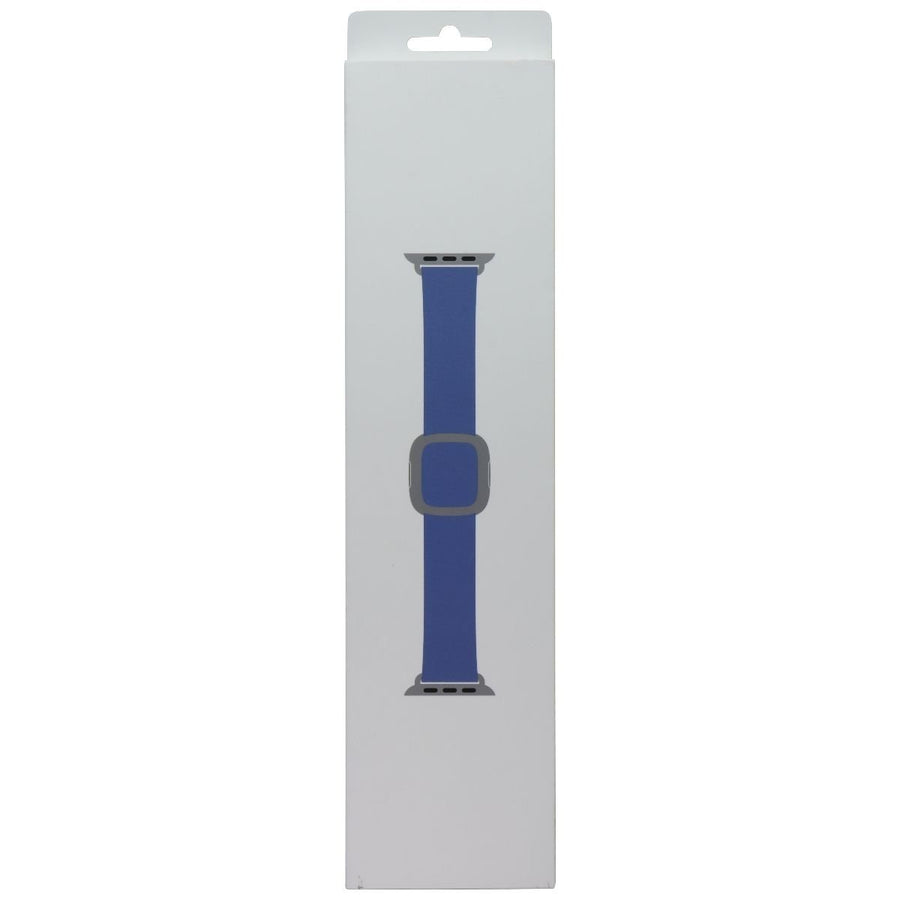 Apple (40mm) Leather Band w/ Modern Buckle for Apple Watch - Cornflower - Small Image 1