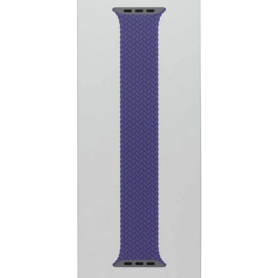 Apple 41mm Braided Solo Loop for Apple Watch 42/41/40mm English Lavender/Size 6 Image 3