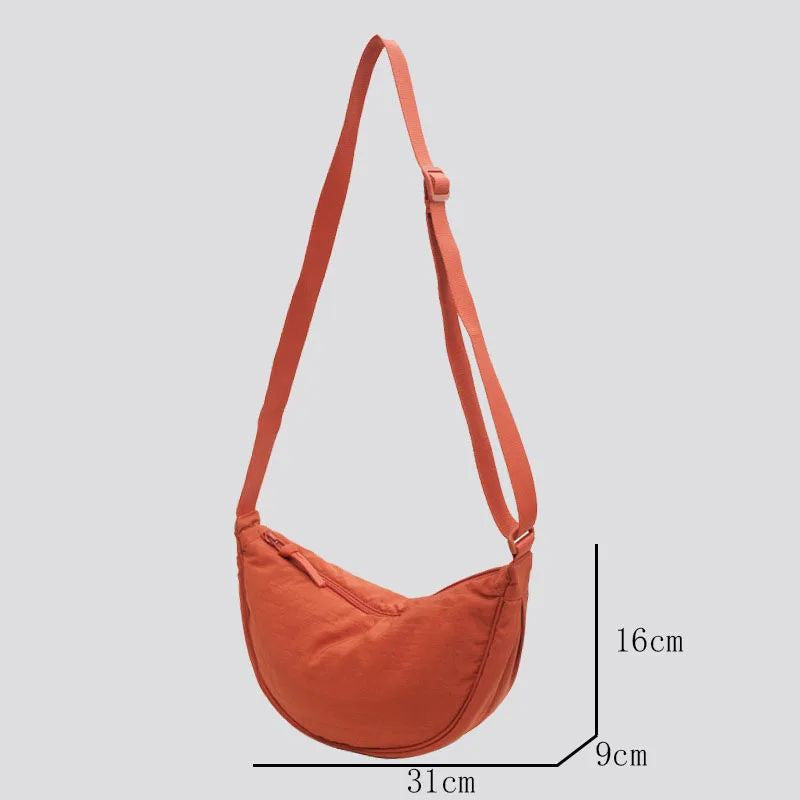 Casual Nylon Crossbody Bag for Women - Large Capacity Designer Tote Image 1