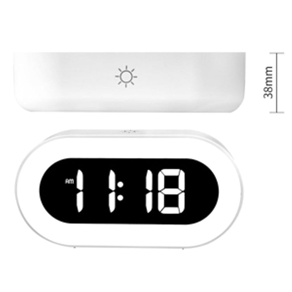 LED Digital Alarm Clock with Night Light  Dual Alarm  Dimmer  Adjustable Alarms Image 2