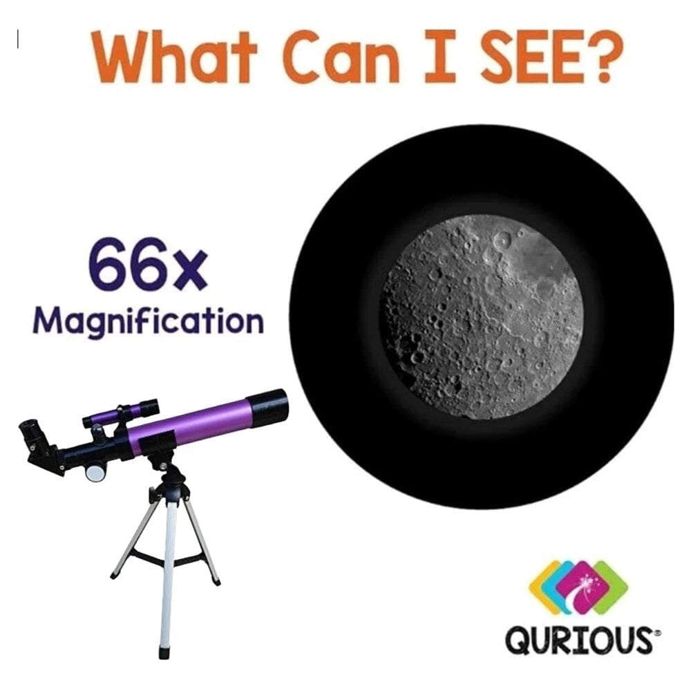 Qurious Space Kid s Explorer 1650 Telescope Kit Image 4