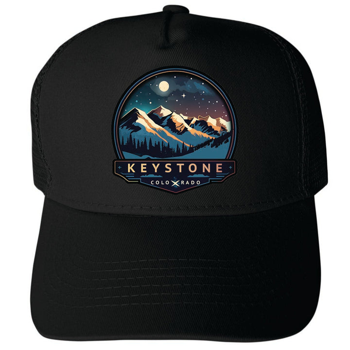 Keystone Colorado Design B Unisex Mesh Back Trucker Hat with Adjustable Snapback Image 1