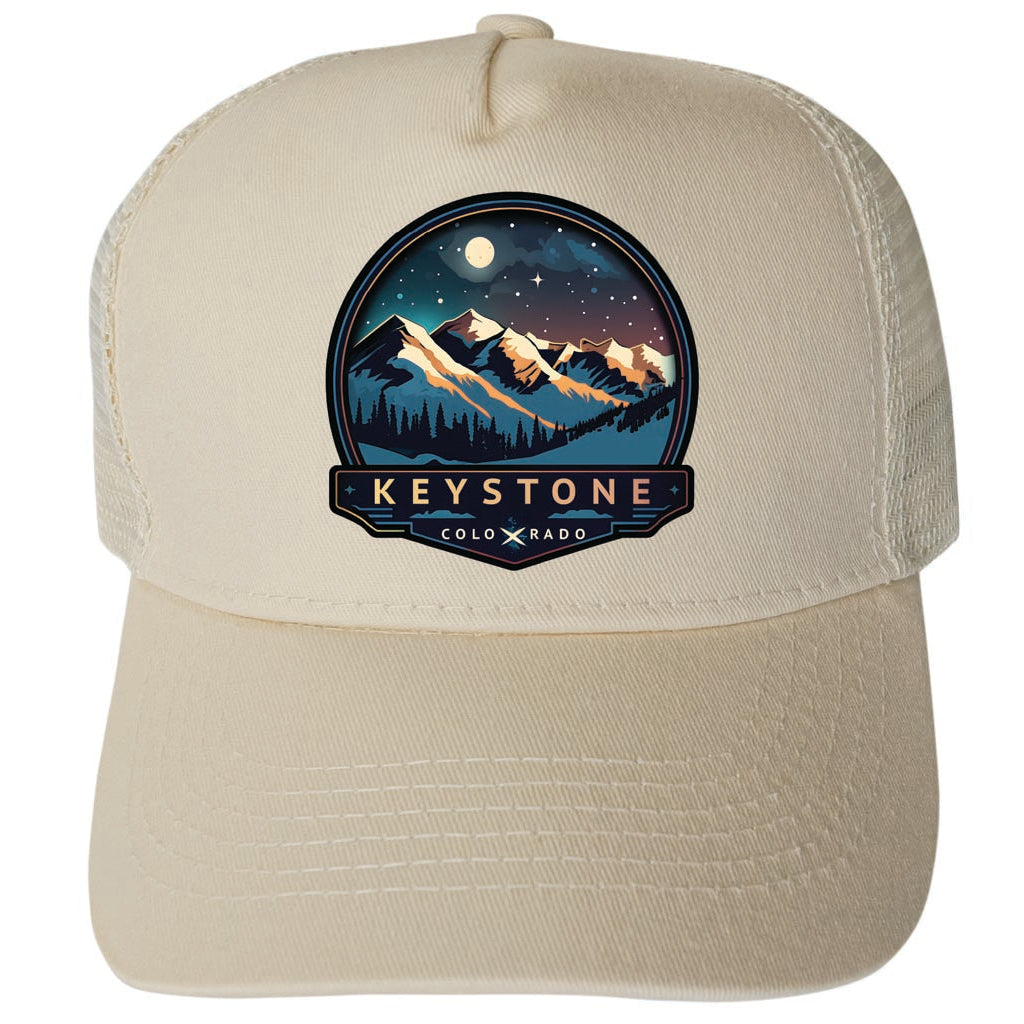 Keystone Colorado Design B Unisex Mesh Back Trucker Hat with Adjustable Snapback Image 3