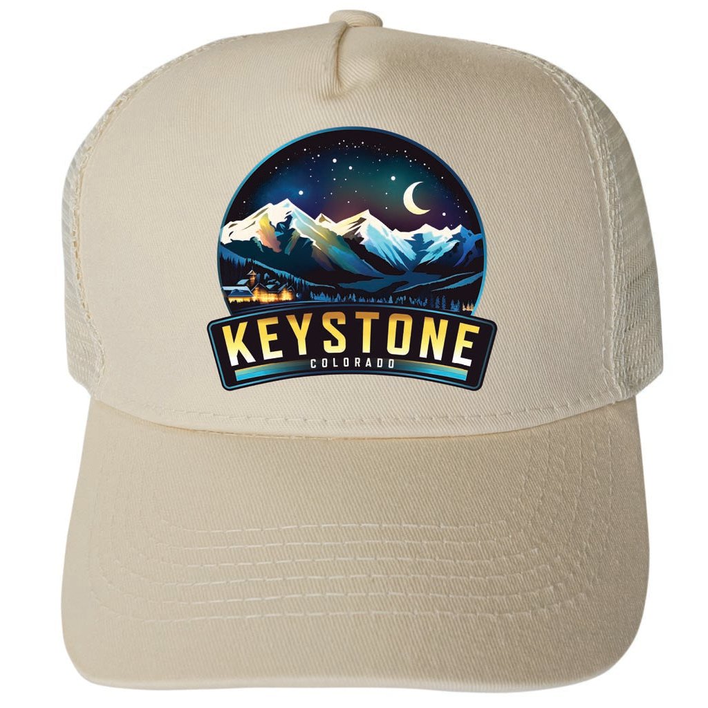 Keystone Colorado Design A Unisex Mesh Back Trucker Hat with Adjustable Snapback Image 2