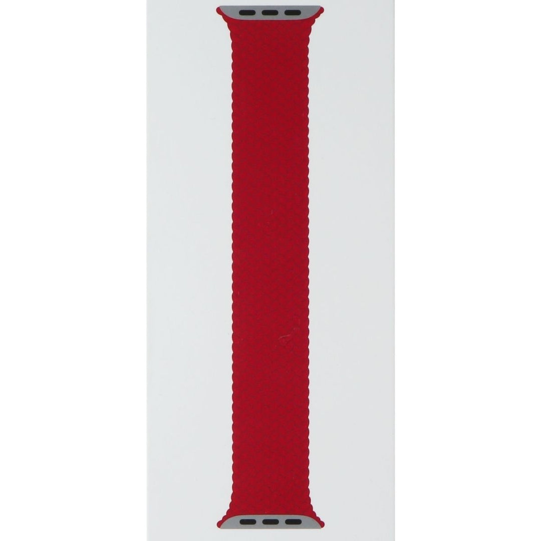 Apple 41mm Braided Solo Loop for Apple Watch 42/41/40mm - (PRODUCT)Red / Size 1 Image 3