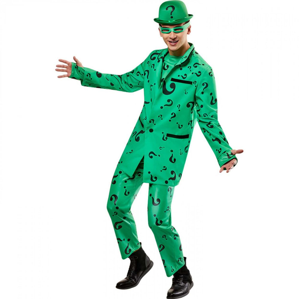 Riddler Batman Forever Deluxe replacedstart adult costume replacedfinish Image 2