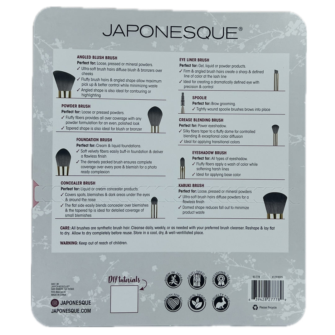 Japonesque 6 Piece Essentials Brush Set Image 2