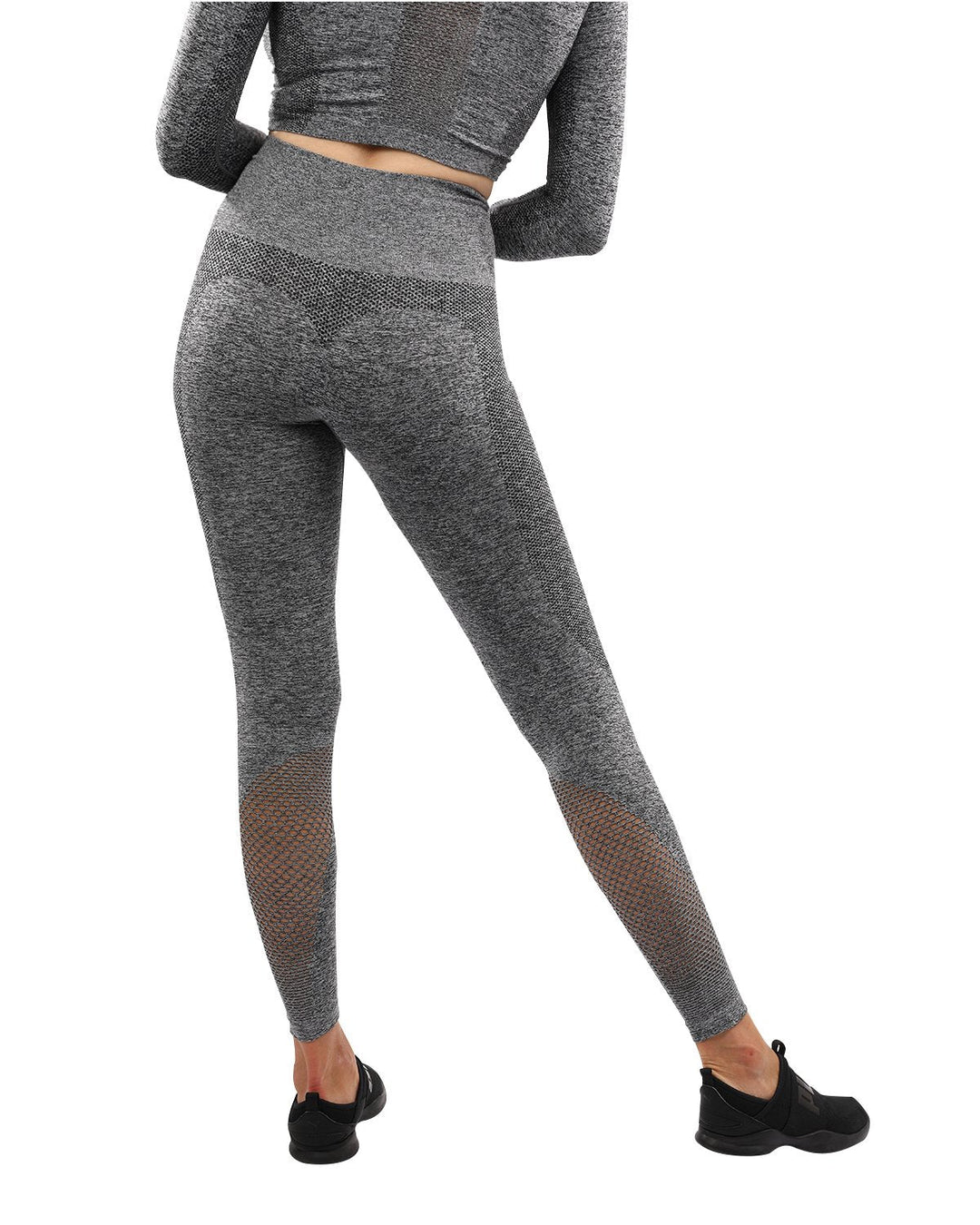 Cadrina Seamless Leggings - Grey Image 3