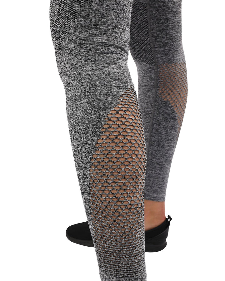 Cadrina Seamless Leggings - Grey Image 4