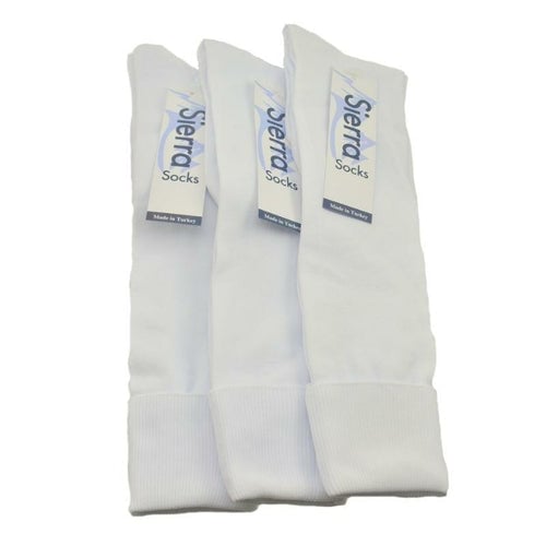 Classic Flat knit Opaque Nylon Knee High Socks 3 Pair Pack Image 9