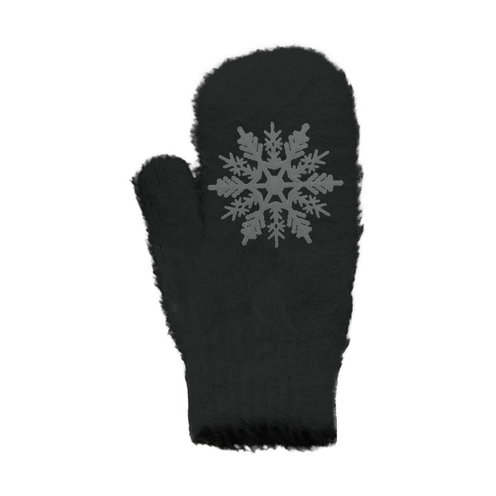 1-Pair Womens Plush Heated Faux faux Mittens Soft and Cozy Winter Wear Image 10