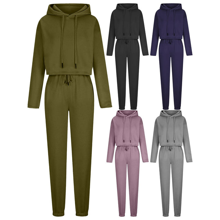 4-Piece Womens Soft Cozy and Warm Pullover Fleece Set for Loungewear and Cold Weather Image 3