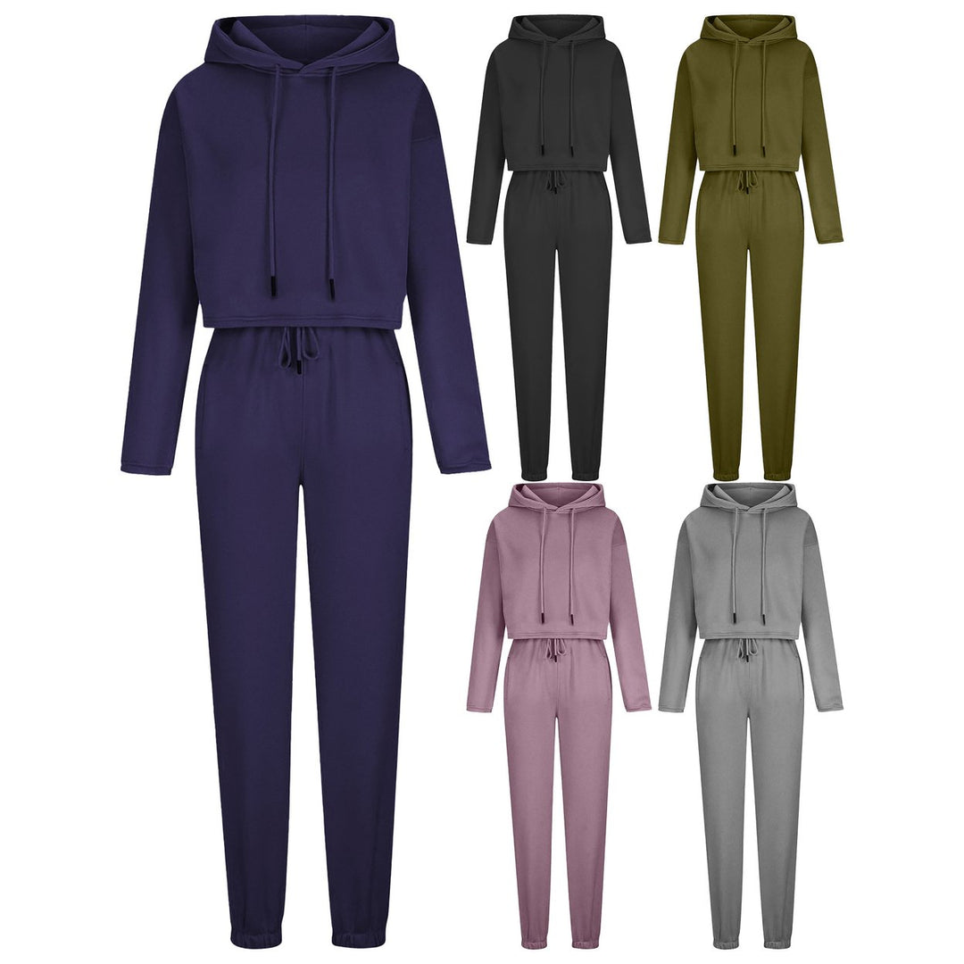 4-Piece Womens Soft Cozy and Warm Pullover Fleece Set for Loungewear and Cold Weather Image 8