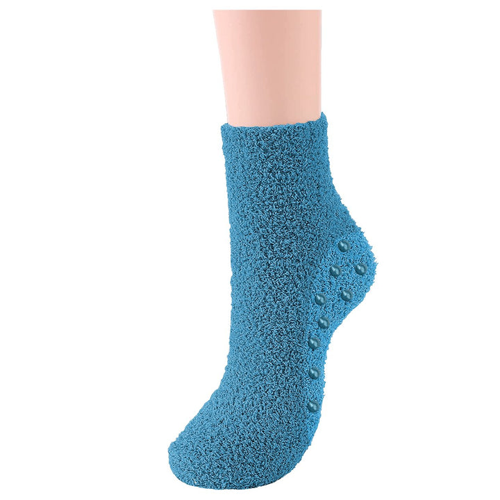 3-Pair Womens Fuzzy Socks Cozy Comfy and Warm for Cold Weather and Relaxation Image 4