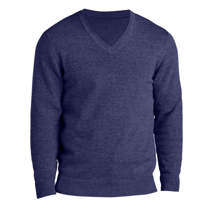 4-Pieces of Randomly Selected Mens Soft Classic Stylish Comfortable Lightweight V-Neck Sweater Image 3