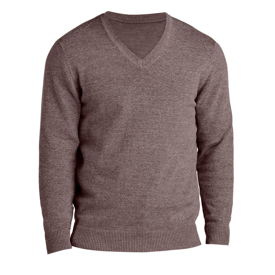 4-Pieces of Randomly Selected Mens Soft Classic Stylish Comfortable Lightweight V-Neck Sweater Image 6