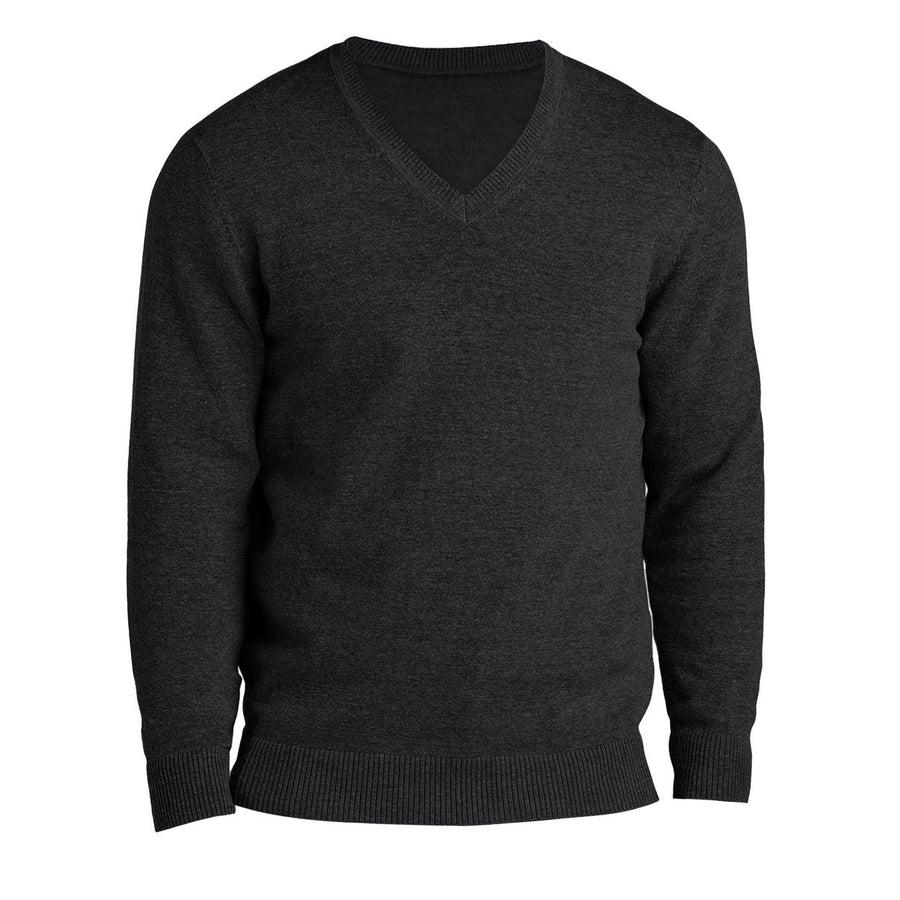 1-Piece Mens Soft Classic Stylish Comfortable Lightweight V-Neck Sweater Image 1