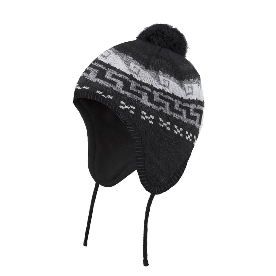 1-Piece Mens Winter Ultra-Soft Warm Cozy Knit Earflap Beanie Hat Image 1