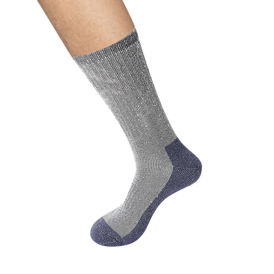 1-Pair of Randomly Selected Mens Comfy Breathable Merino Lamb Wool Socks Soft and Warm for Winter Comfort Image 1