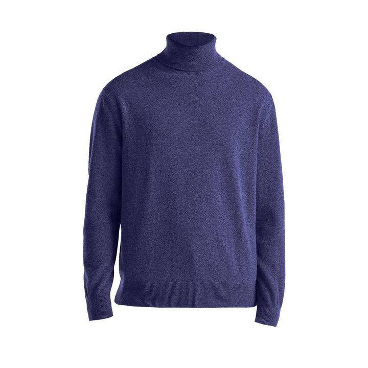 3-Pieces of Randomly Selected Mens Ultra Soft Classic Winter Warm and Stylish Turtleneck Sweater Image 3