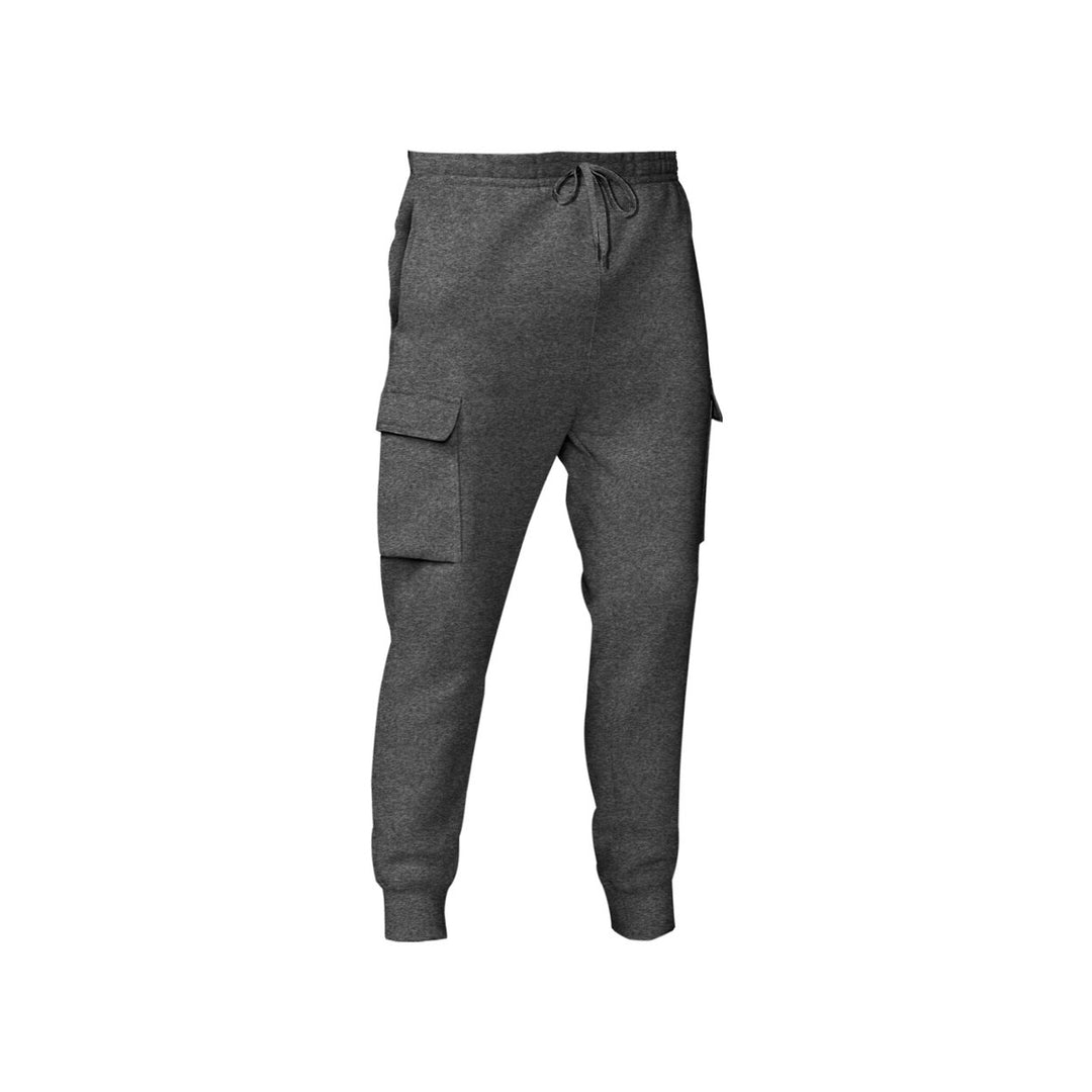 1-Piece Womens Winter Warm Comfy Fleece Cargo Jogger Pants Image 1