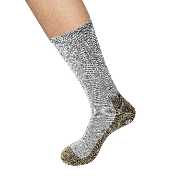 3/6-Pair of Randomly Selected Mens Comfy Breathable Merino Lamb Wool Socks Soft and Warm for Winter Comfort Image 4